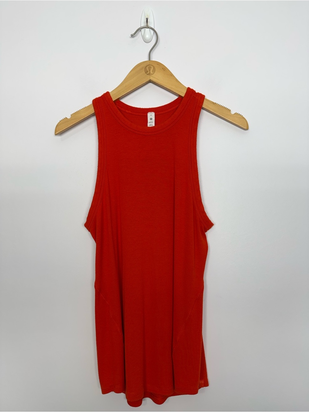 Lululemon Hold Tight Tank Top Solar Orange Size 10